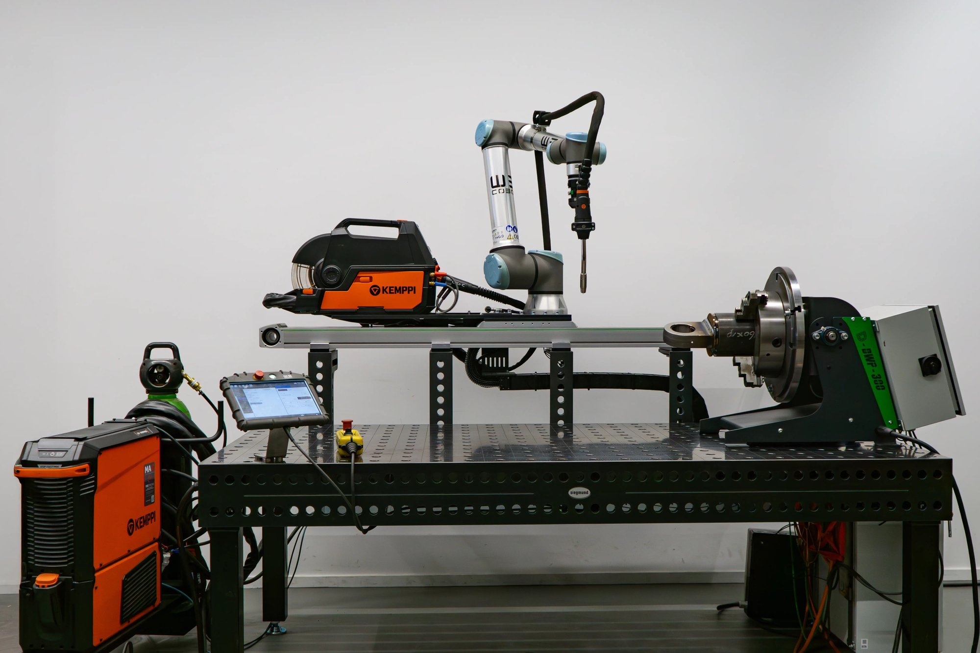 Kemppi overzicht cobot hardware
